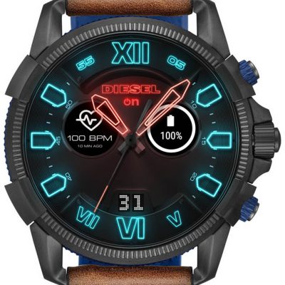 Diesel SmartWatch Full Guard 2.5 Brown Leather DZT2009