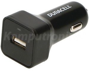 Duracell Car Charger 1x USB 2.4A 5V (DR5030A)