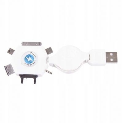 Emos Kabel Usb 2.0 A/m multiwtyczka 0,8 m