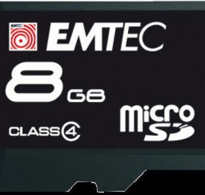 Emtec MicroSDHC Class 4 8GB (ECMSDM8GHC4)