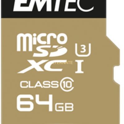 Emtec microSDXC SpeedIn Class 10 64GB + adapter (ECMSDM64GXC10SP)