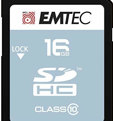 Emtec SDHC 16 GB Classic Class 10 Blister High Capacity SD (SDHC), ecmsd16ghc10cg