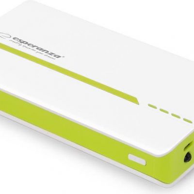 Esperanza Atom 11000 mAh Biało-zielony (EMP107WG)