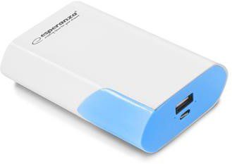Esperanza Boson 6000mAh Biało-niebieski (EMP111WB)