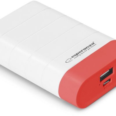 Esperanza Graviton 4800mAh Biało-czerwony (EMP110WR)