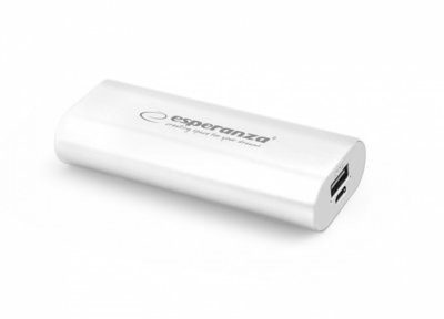 Esperanza Hadron 4400mAh Biały (EMP105W)