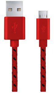 Esperanza KABEL MICRO USB 2.0 A-B M/M 2M OPLOT CZERWONY AKESPKUEB00181R (EB181R)