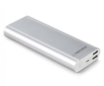 Esperanza Proton 10000mAh Srebrny (EMP113S)