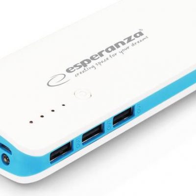 Esperanza Radium 8000 mAh Biało-niebieski (EMP106WB)