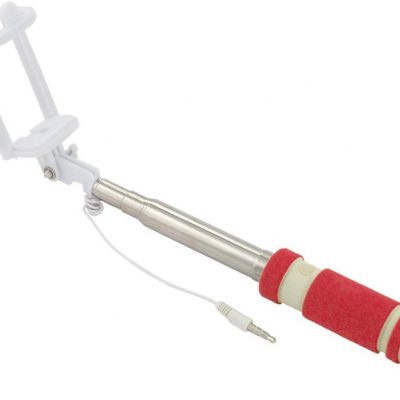 Esperanza Selfie stick EMM118R czerwony (EMM118R)