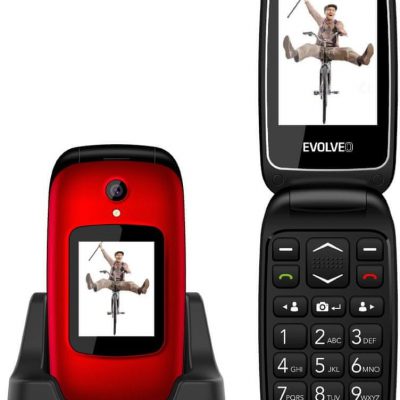 Evolveo EasyPhone FD Czerwony