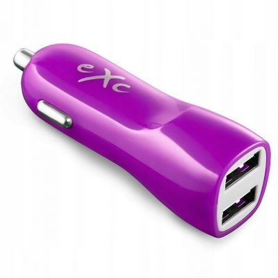 eXc Ładowarka samochodowa Shine, 2xUSB, 3.1A,