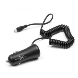 Extreme Ładowarka samochodowa micro USB + USB 2.1A - NCC21MU