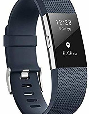 fitbit AOCGO Zapasowy pasek do zegarka Charge 2, zapasowy pasek do miękkich akcesoriów, Charge 2 (6,7