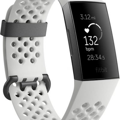 Fitbit Charge 3 Grafitowo Biały