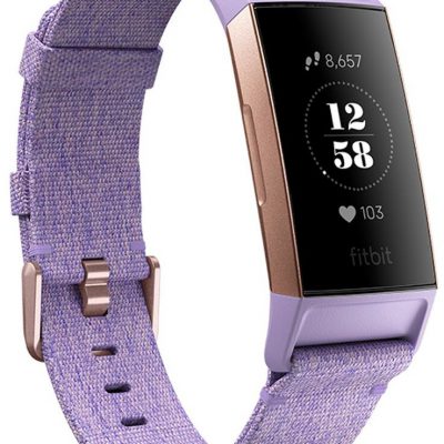 Fitbit Charge 3 Różowe Złoto Lawendowy