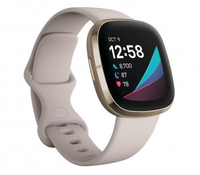 Fitbit Sense Złoto beżowy
