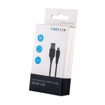 Forever Kabel USB Kabel Micro USB 3M Czarny T0014273