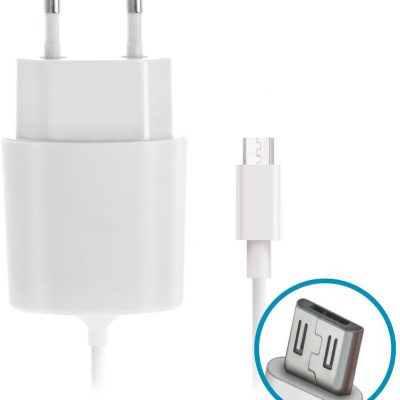 Forever Ładowarka Ład siec micro USB 2,1A biała new case GSM022131