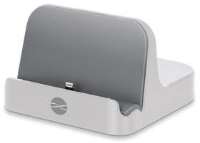 Forever Podstawka ładująca PDS-02 MFI pro Apple iPhone 5/6 ATCAPIP5DSMFITFWH) Biały