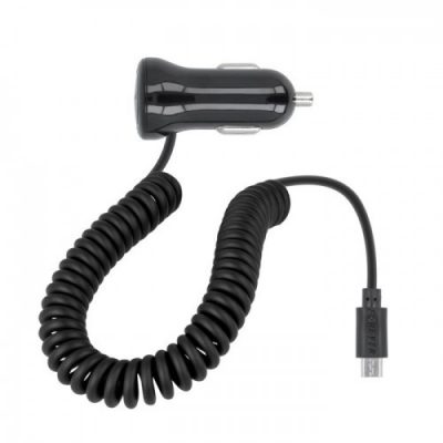Forever TelForceOne Ładowarka samochodowa Micro USB 1A M-01 czarna