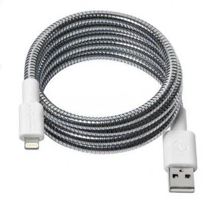 Fuse Chicken Fuse Kabel Ligtning Titan 1m stalowy - srebrny