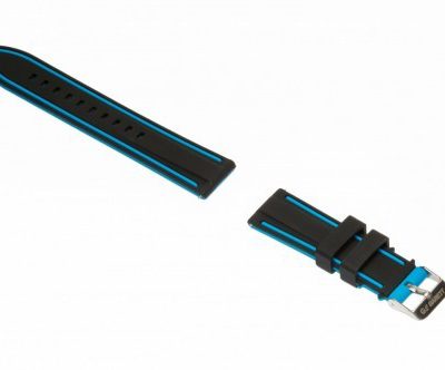 Garett Electronics Garett Electronics Pasek gumowy GT13 czarno-niebieski
