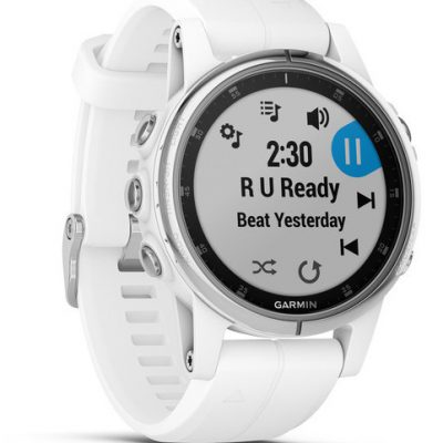 Garmin Fenix 5S Plus Sapphire Biały (010-01987-01)