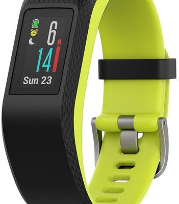 Garmin Vivosport (czarny/neonowy zielony)