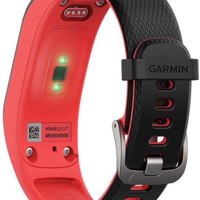 Garmin Vivosport S/M Czarno-czerwony