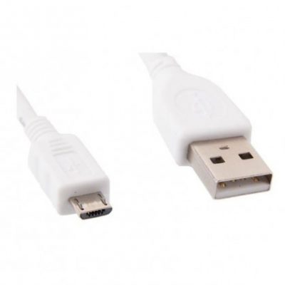Gembird Kabel micro USB 2.0 1.8m biały (CCP-MUSB2-AMBM-6-W)