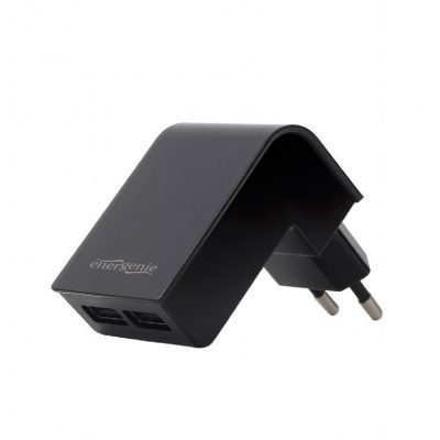 Gembird Ładowarka 2 portowa USB 2.1A/czarna AZGEMUL00000015