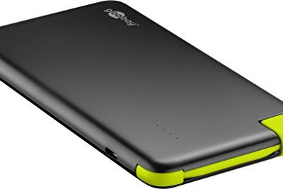Goobay 64559 Slim Power Bank, czarny 64558