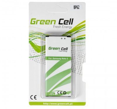 Green Cell Bateria do telefonu Samsung Galaxy Note 4 BP62