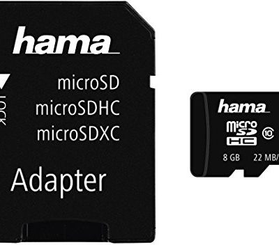 Hama Class 10 8 GB MicroSDHC pamięć flash w zestawie: Adapter Photo 00108087