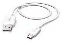Hama Kabel do Ładowania i Synchronizacji Micro USB 1,4 m Biały (001736280000)