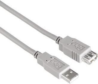 Hama Kabel USB A-A3 m SZARY 30618