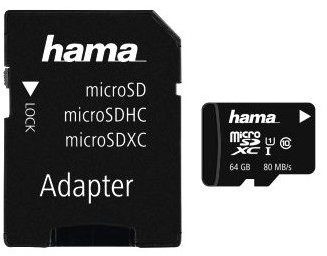 Hama MicroSD 64GB (124140)