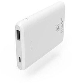 Hama Powerbank Slim 5HD Power Pack 5000mAh Biały