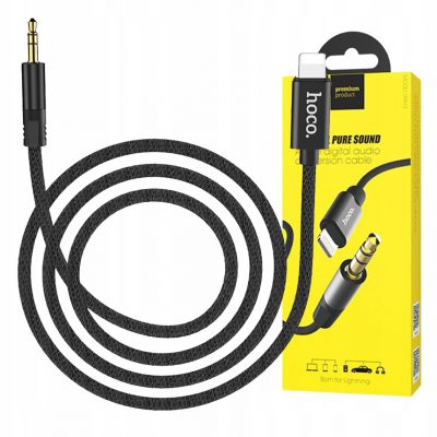 Hoco Kabel Audio Aux-lightning Jack 3.5MM 1M Oplot