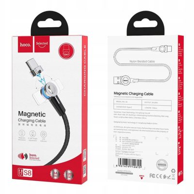 Hoco Kabel Magnetyczny Do Ładowania Telefonu Typ-c 3A