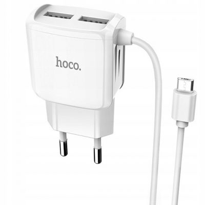 HOCO ładowarka sieciowa > C59A Mega Joy 2xUSB 2