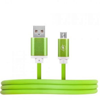 HQCable USB-MICRO USB 1M zielony