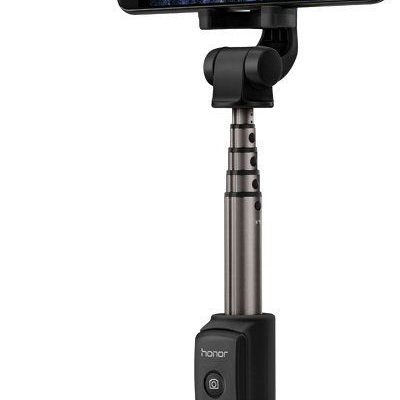Huawei Honor 2w1 AF15 Selfie Stick + Tripod teleskopowy statyw Bluetooth czarny