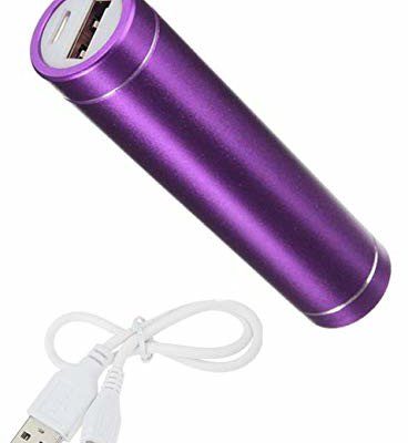 Huawei Shot Case Zewnętrzna ładowarka do Mate 20 Universal Power Bank 2600 mAh z kablem USB/Mirco do telefonu (fioletowy)