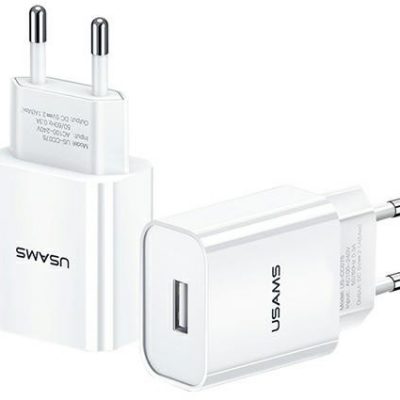 Huawei Usams Ładowarka Usb 2.1A Fc do Xioami Oppo