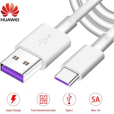 Huawei USB 5A typ C kabel P30 P20 Pro lite Mate20 10 Pro P10 Plus lite USB 3.1 type-c oryginalny