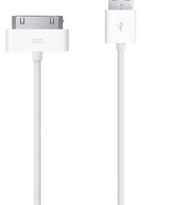 Hurtel Kabel dock 30 pin 1m iPhone 4S 4 iPad 3 2 biały 07426757220196