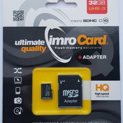 IMRO Imro 32GB (MicroSD10/32G UHS-3 ADP)