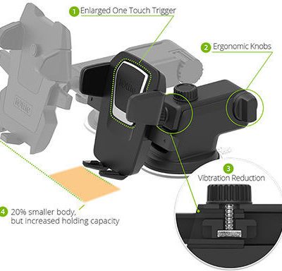 iOTTIE Uchwyt samochodowy Easy One Touch 3 Mount uniwersalny na telefon HLCRIO120